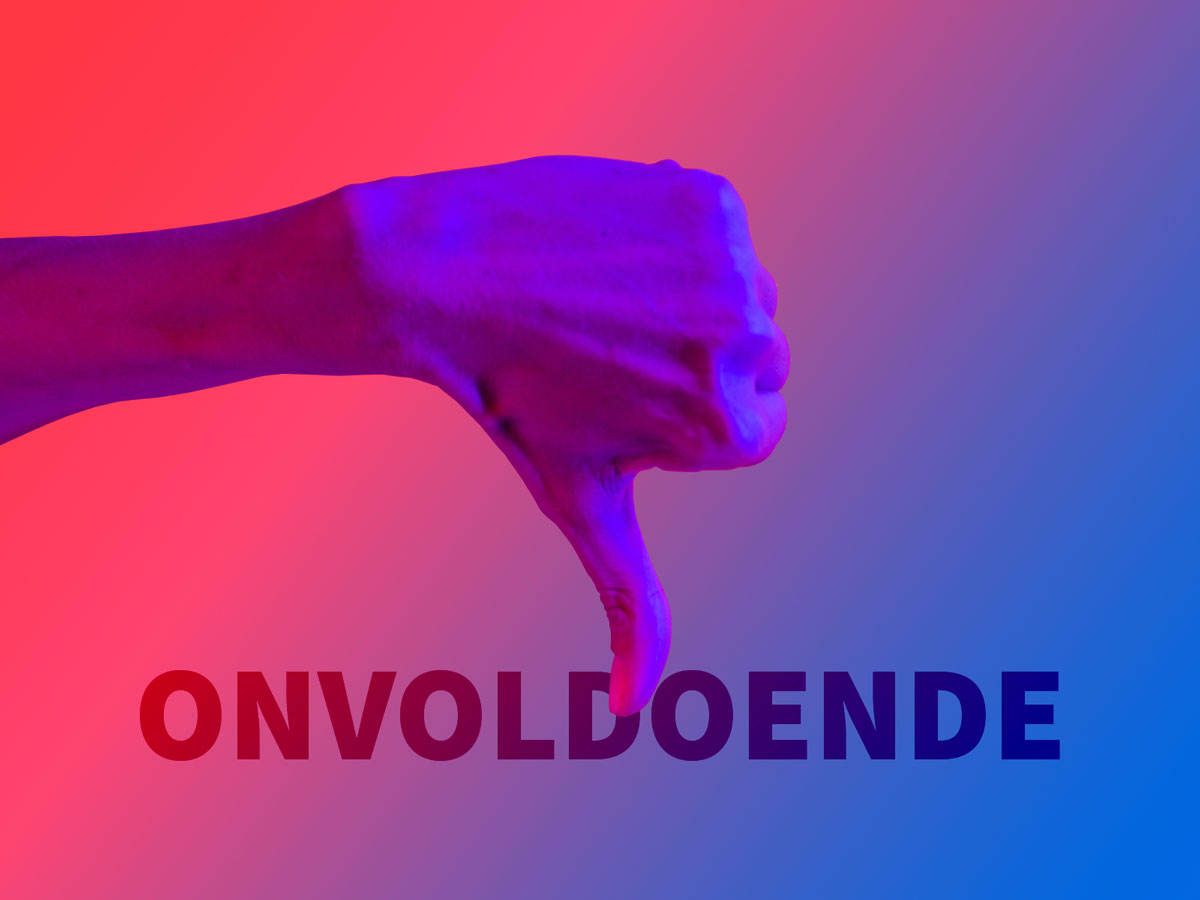 Ontslag onvoldoende functioneren