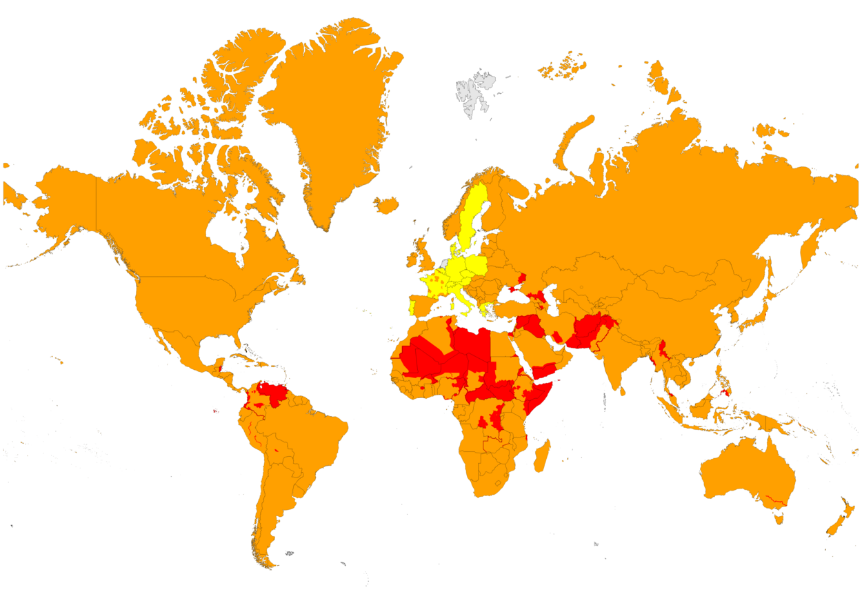 Loondoorbetaling bij quarantaine na terugkeer risicogebied geel, oranje of rood